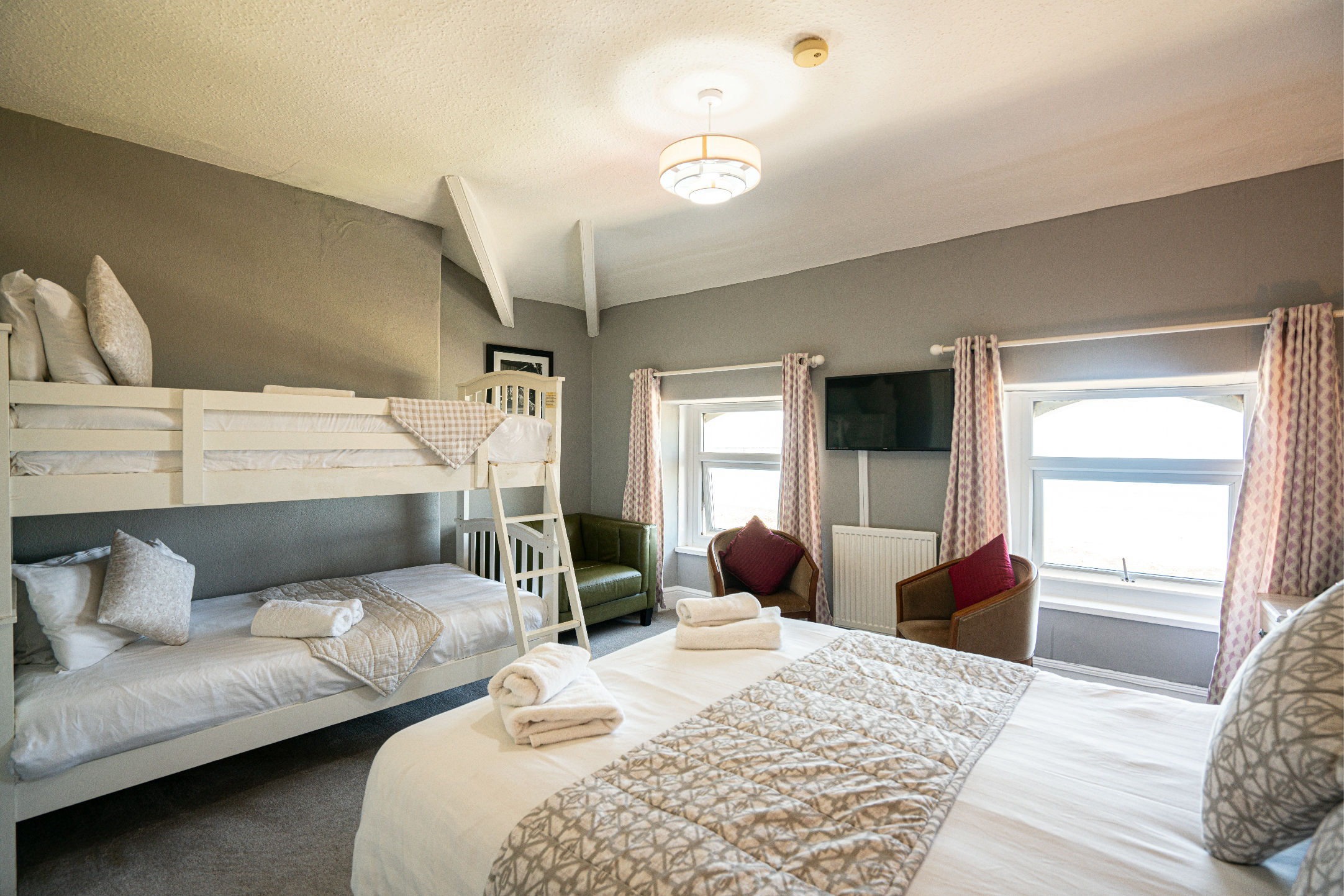 Deluxe Family Room at the Central Hotel Llandudno