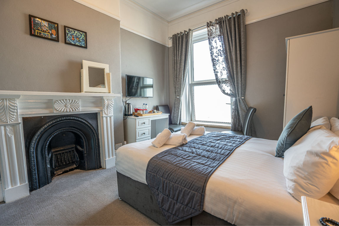 Gorgeous Views in the Central Hotel Llandudno (Double Room pictured)